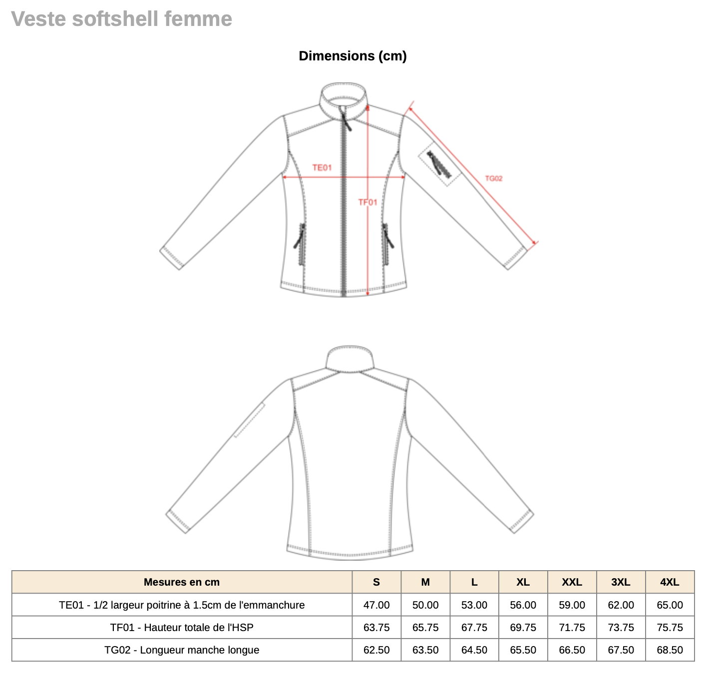 Softshell Kariban Femme – Image 5
