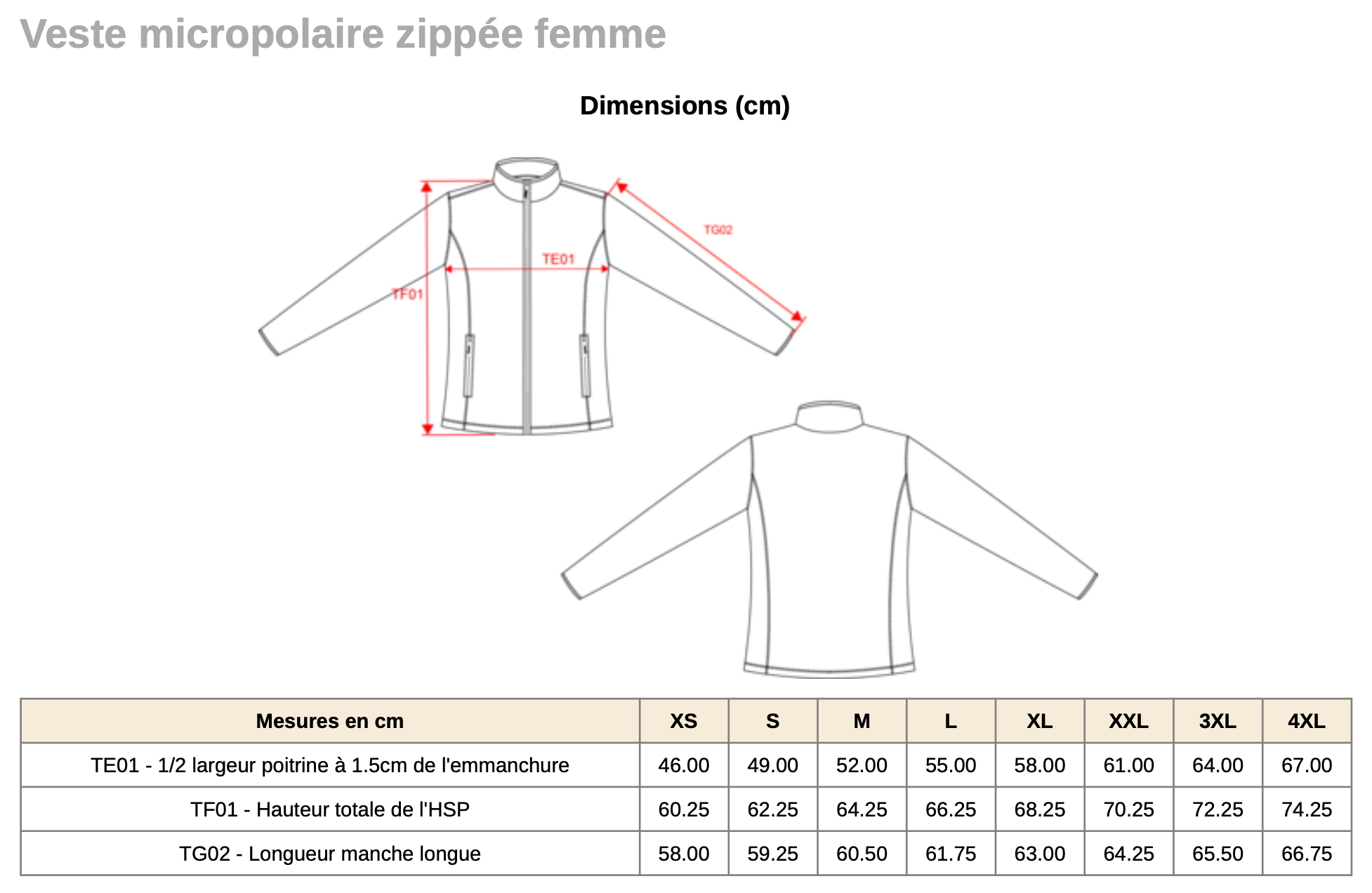Polaire femme – Image 2