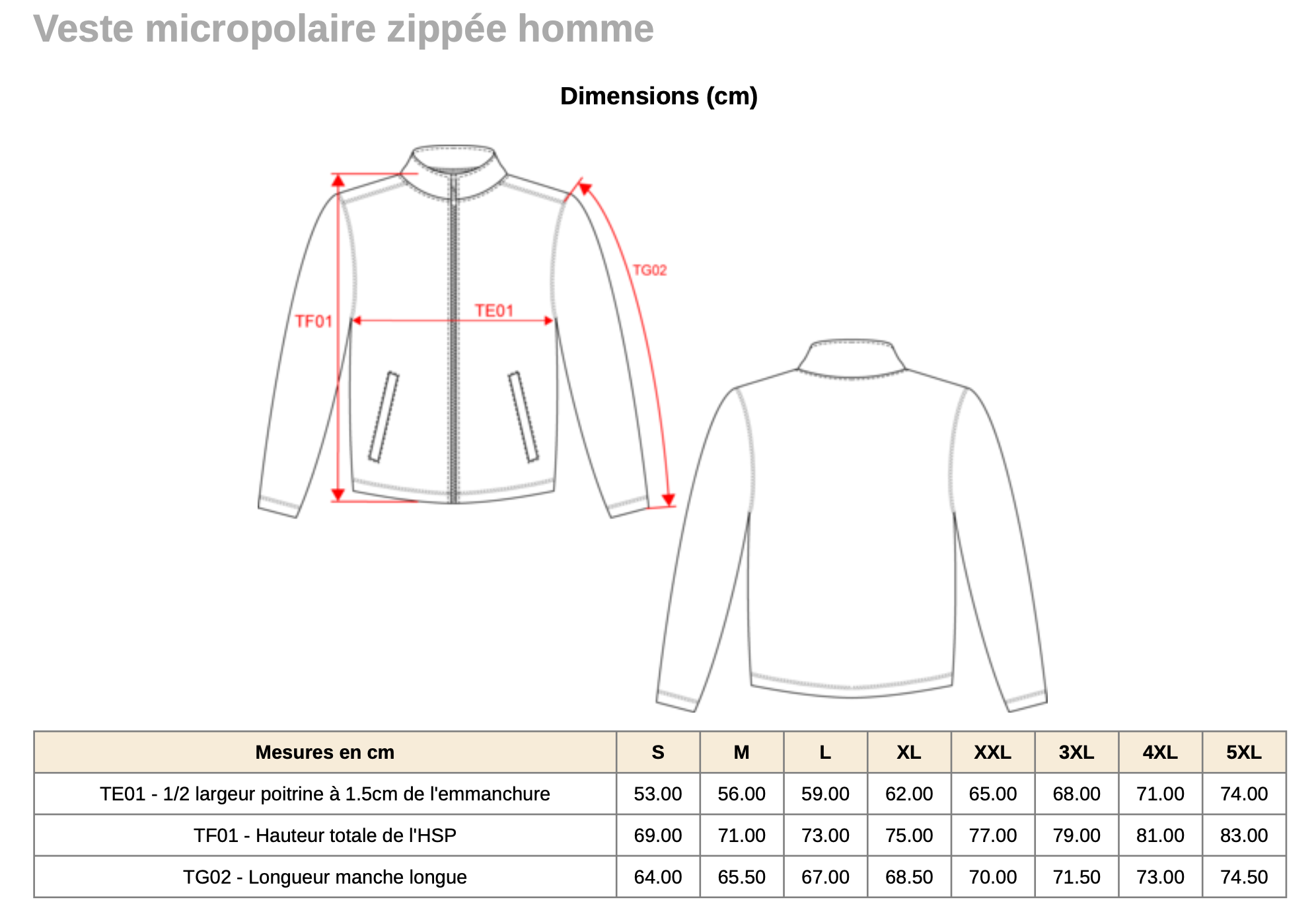 Polaire Homme – Image 2