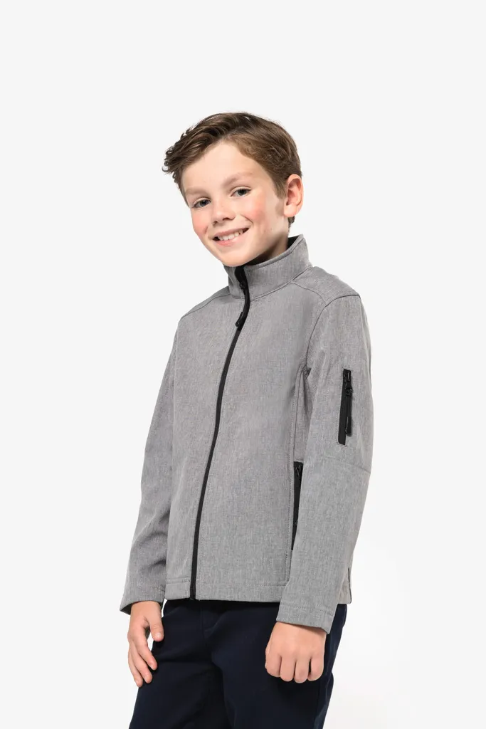 [K402] Veste Enfant Softshell 340 KARIBAN